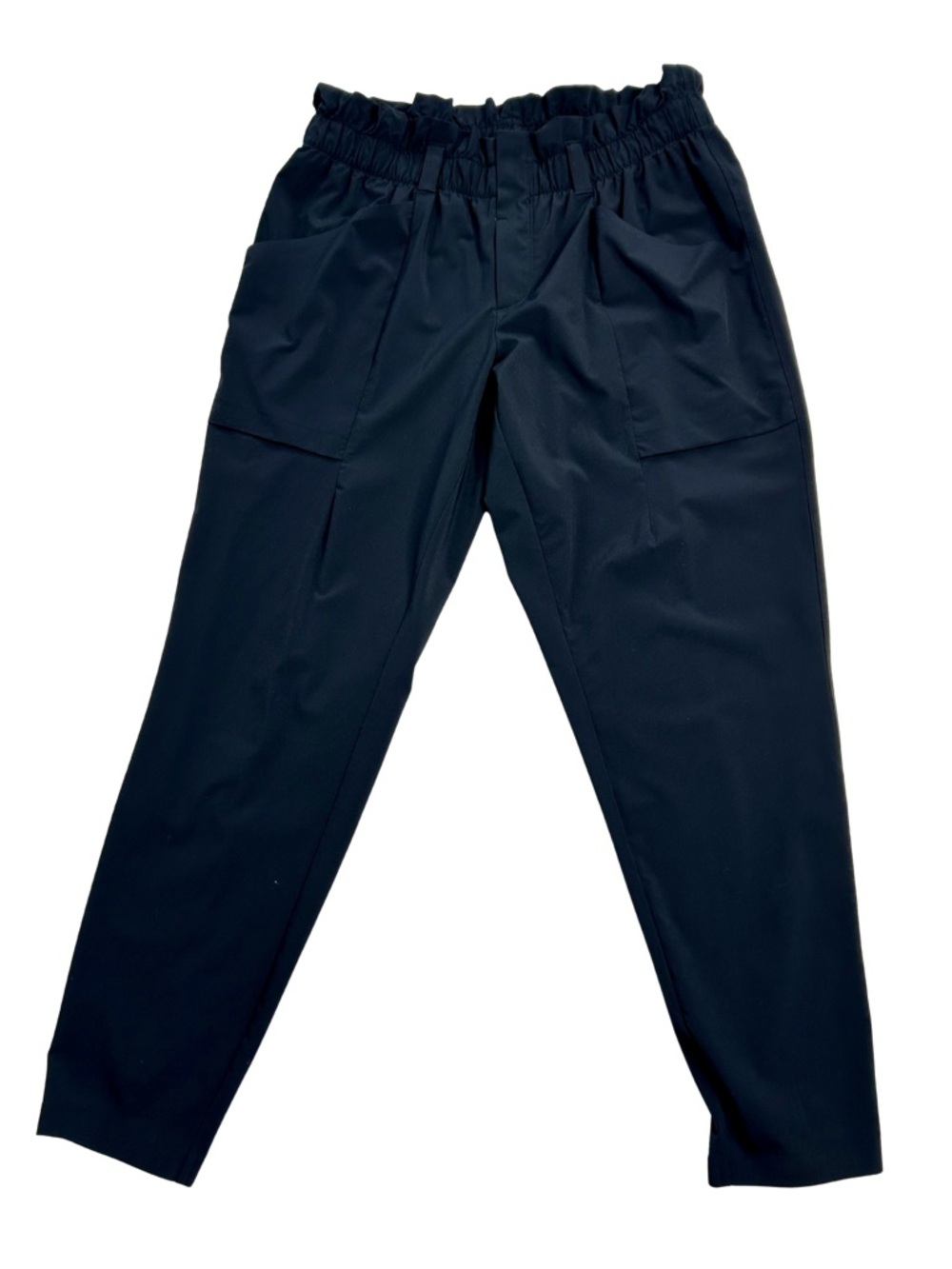 Athleta Black Elastic-Waist Activewear Pants